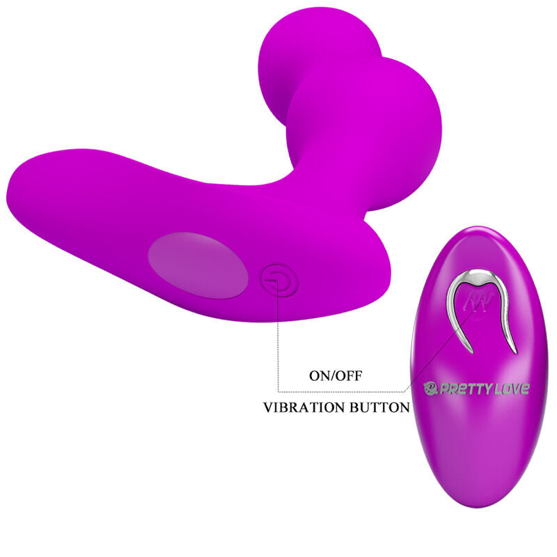 Plug Anale Vibrante con Telecomando Pretty Love Terrance