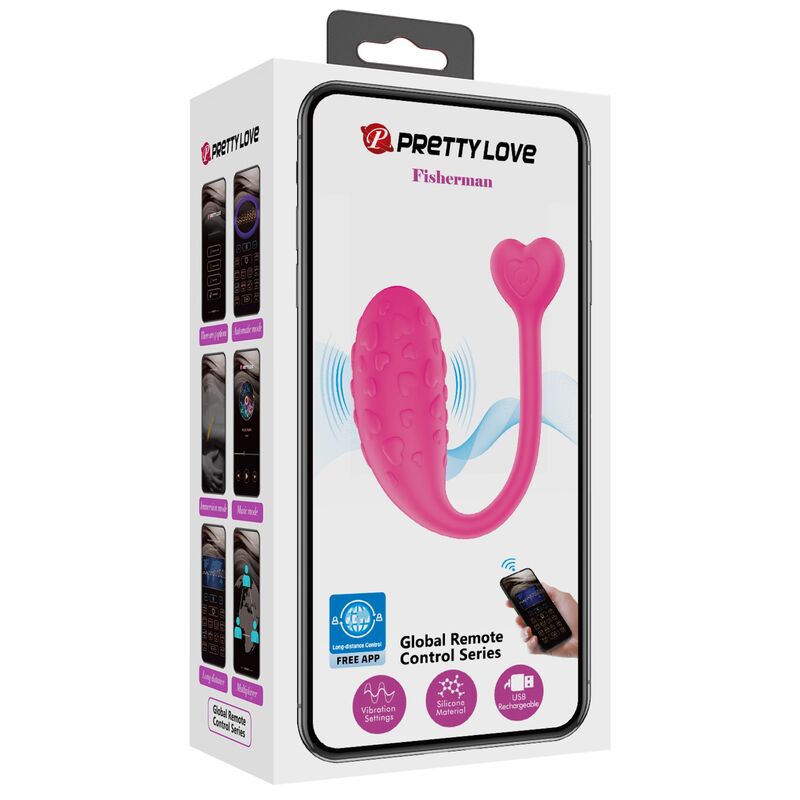 Uovo Vibrante con App Pretty Love Fisher — Discreto