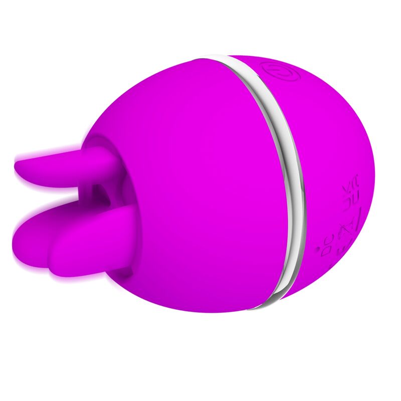 Stimolatore Vulvare Pulsante Pretty Love Gemini Ball — Viola