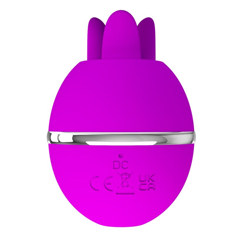 Stimolatore Vulvare Pulsante Pretty Love Gemini Ball — Viola