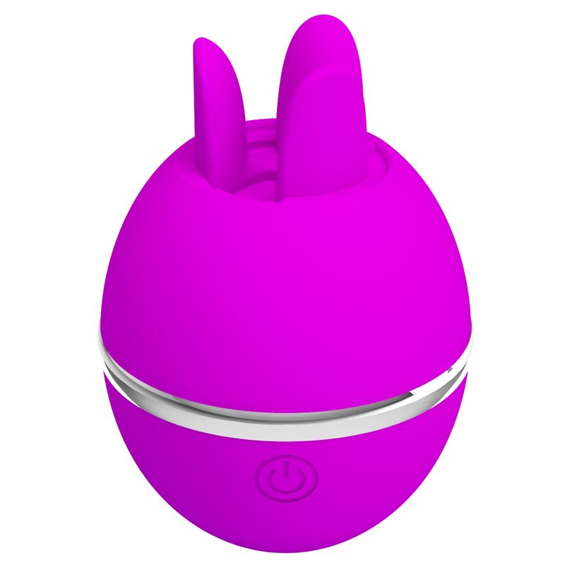 Stimolatore Vulvare Pulsante Pretty Love Gemini Ball — Viola