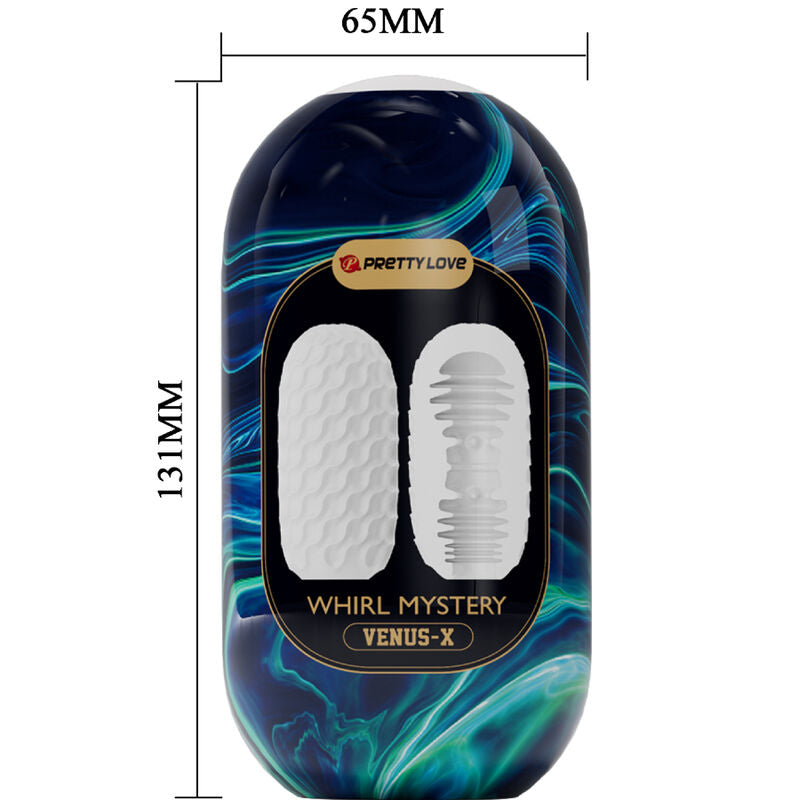 Masturbatore Maschile Pretty Love Whirl Mystery Venus — 3 Tunnel