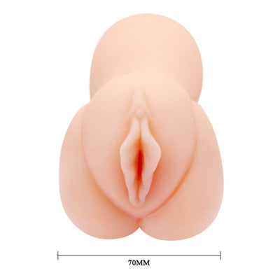 Masturbatore Maschile Realistico Crazy Bull — Vagina Morbida