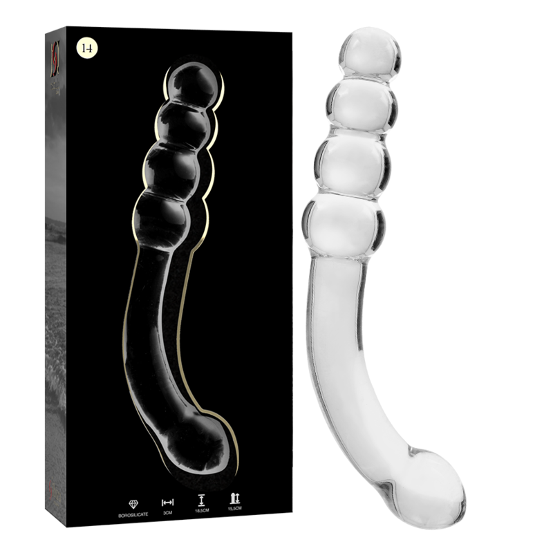 Plug Anale in Vetro Borosilicato Nebula By Ibiza — Mod. 14