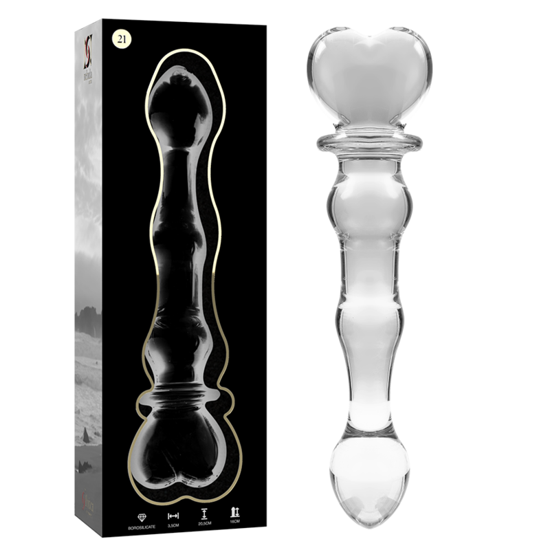 Plug Anale in Vetro Borosilicato Nebula by Ibiza — Mod. 21
