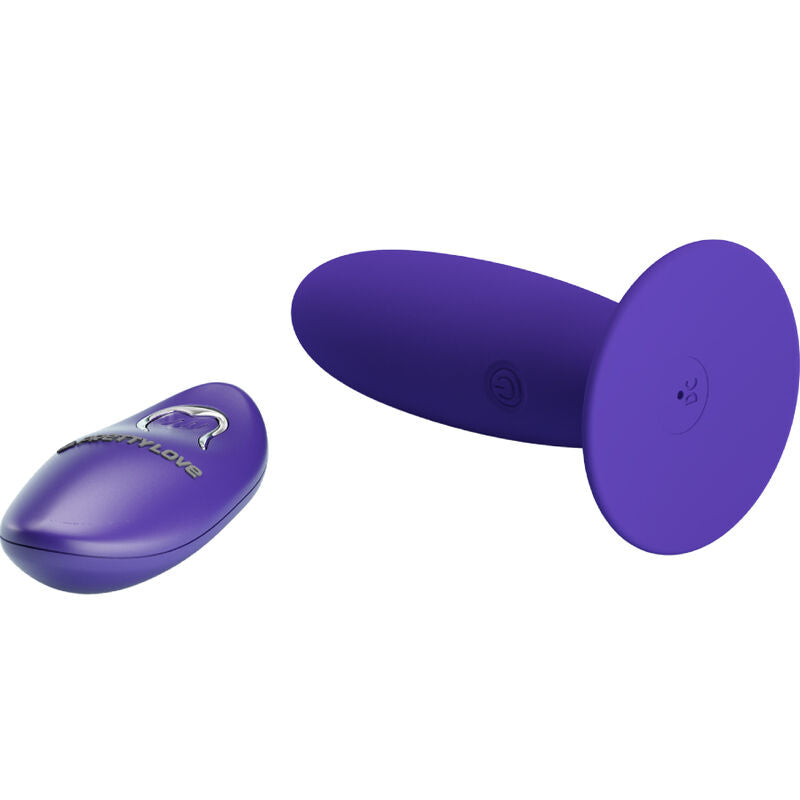 Plug Anale Vibrante Pretty Love Youth — Silicone, Telecomando