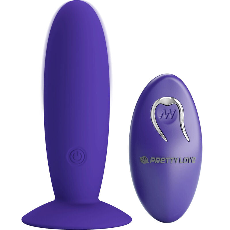 Plug Anale Vibrante Pretty Love Youth — Silicone, Telecomando