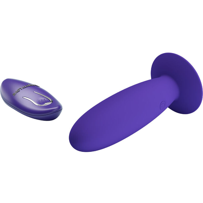 Plug Anale Vibrante Pretty Love Youth — Silicone, Telecomando
