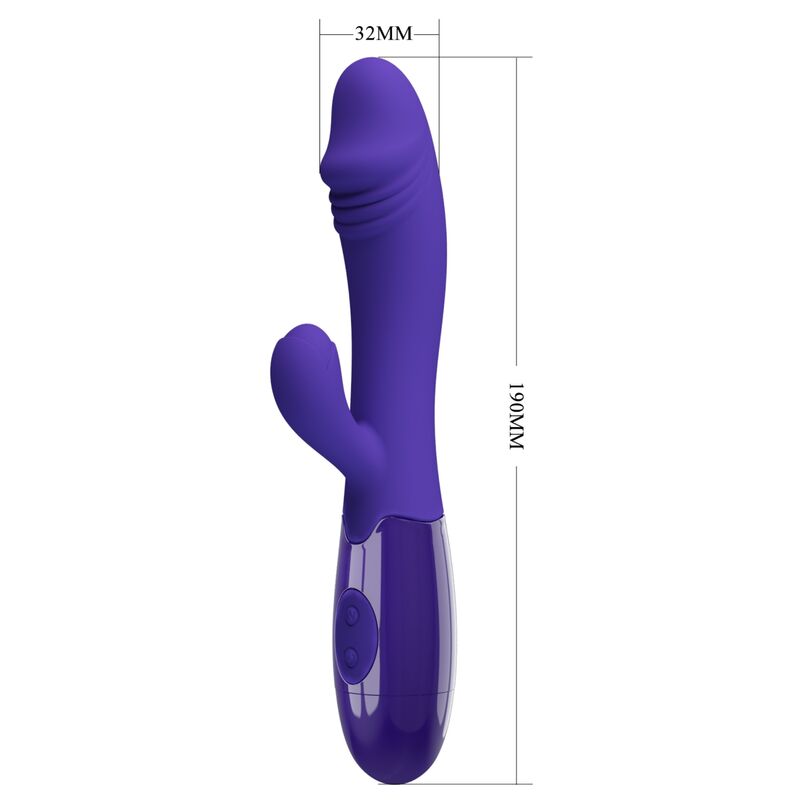 Vibratore Rabbit Punto G e Clitoride Pretty Love Snappy Youth