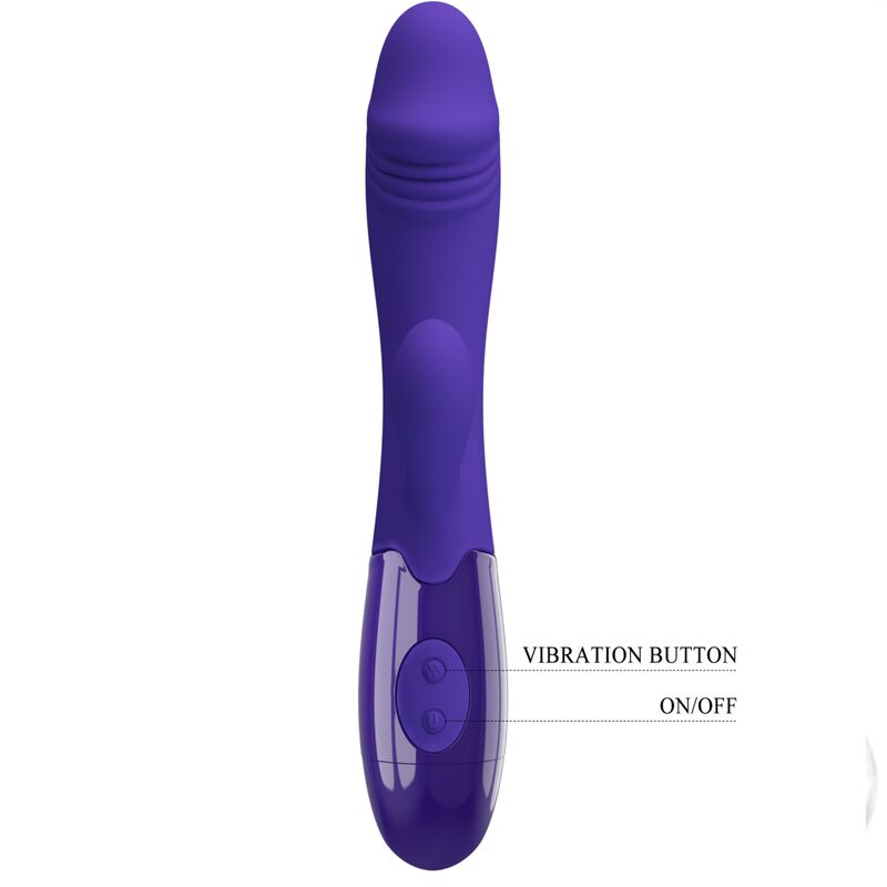 Vibratore Rabbit Punto G e Clitoride Pretty Love Snappy Youth