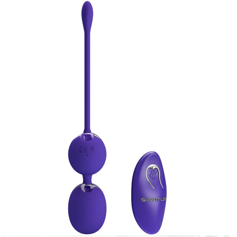 Sfere Vaginali Vibranti con Telecomando Pretty Love — Viola