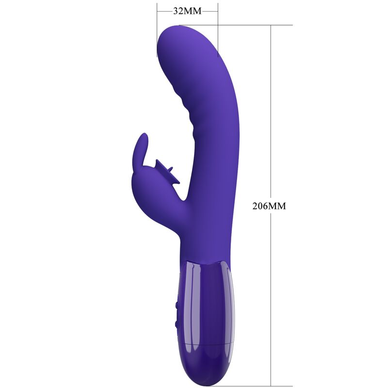 Vibratore Rabbit Punto G Pretty Love Cerberus — 30 Funzioni