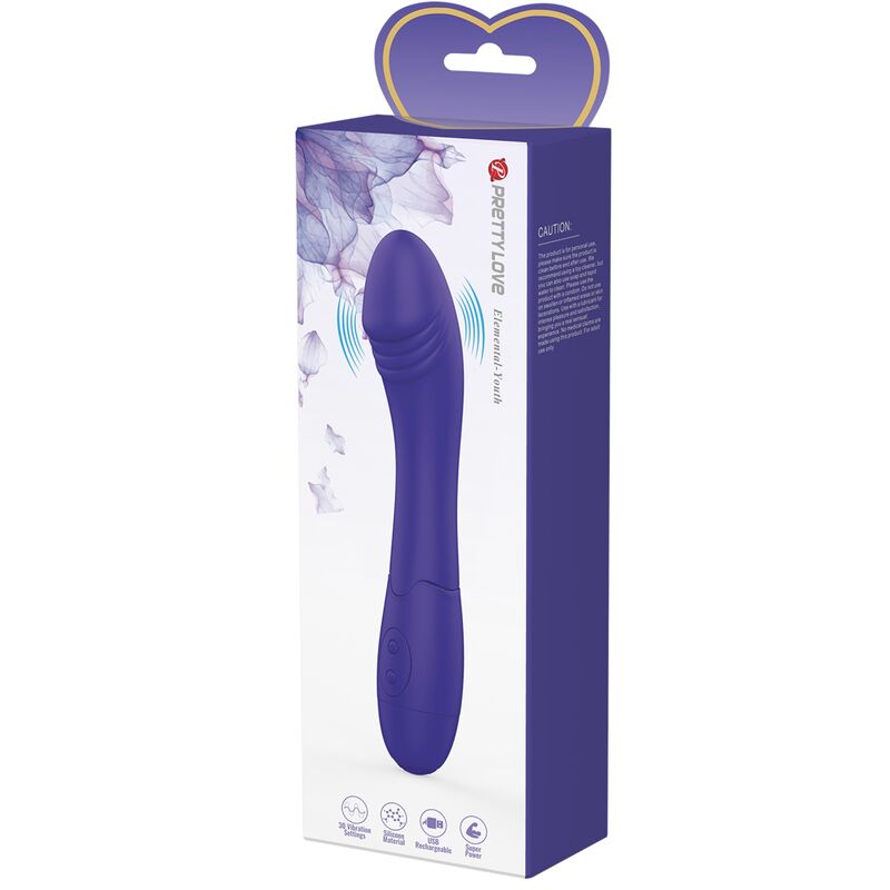 Vibratore Punto G Pretty Love Elemental Youth — 30 Modalità