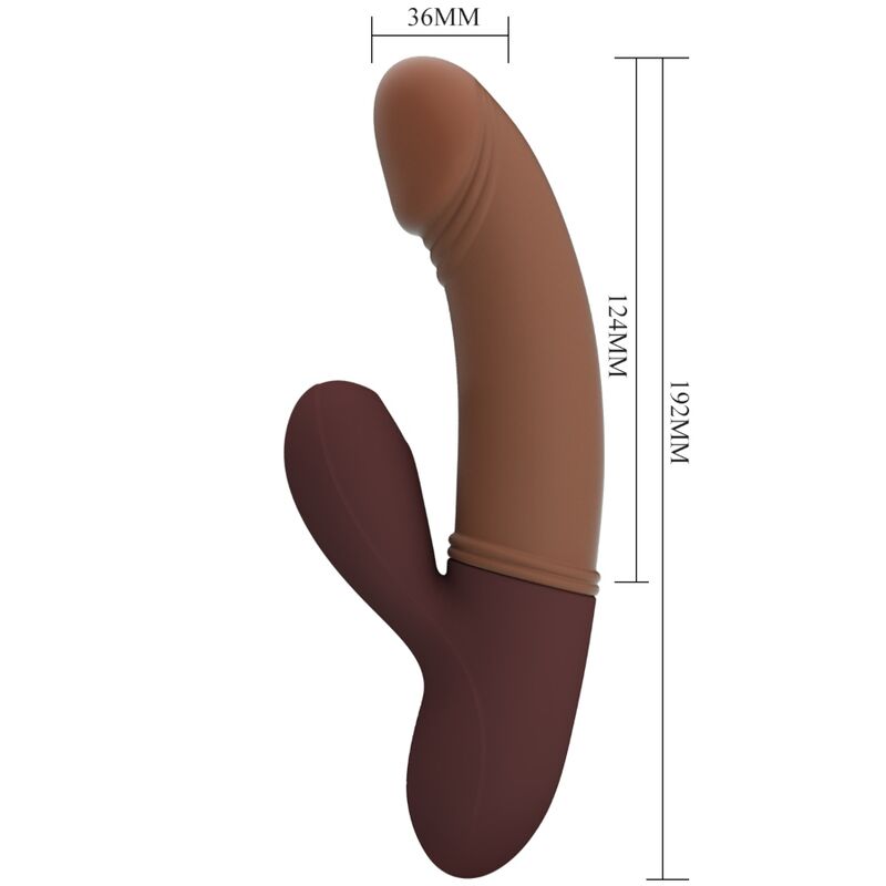 Vibratore Rabbit Punto G Pretty Love Kane — 7 Modalità