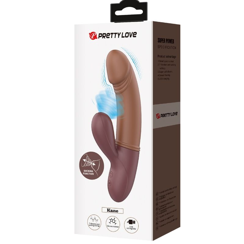 Vibratore Rabbit Punto G Pretty Love Kane — 7 Modalità