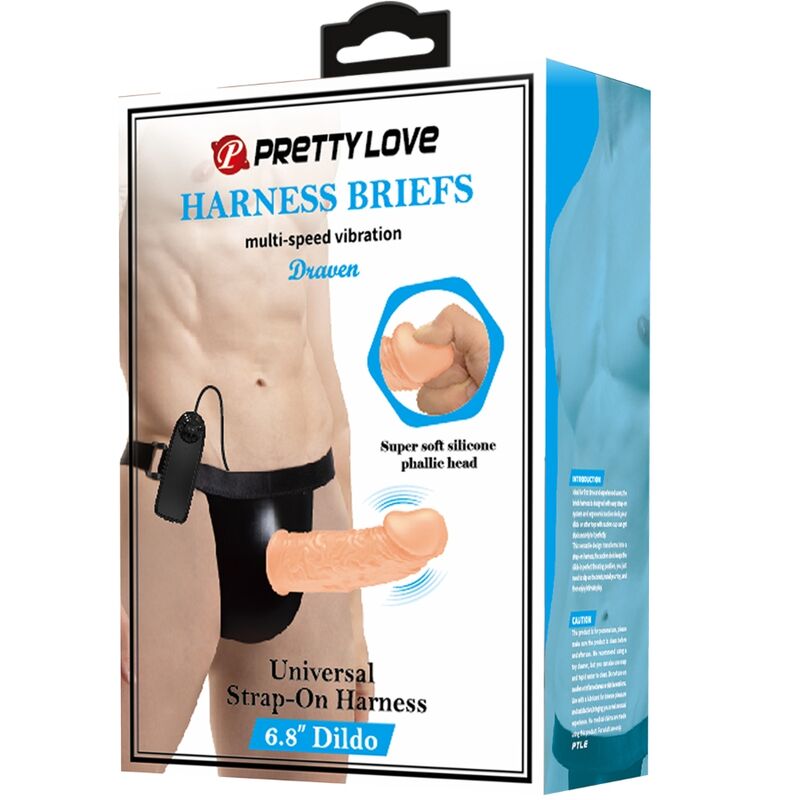 Imbracatura Strapless Vibrante Pretty Love — Silicone