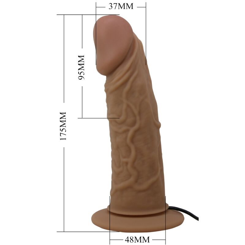 Imbracatura Strapless Vibrante Pretty Love — Silicone