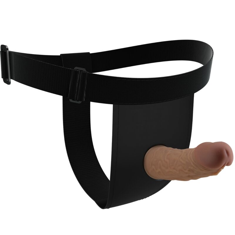 Imbracatura Strapless con Dildo Pretty Love — Silicone