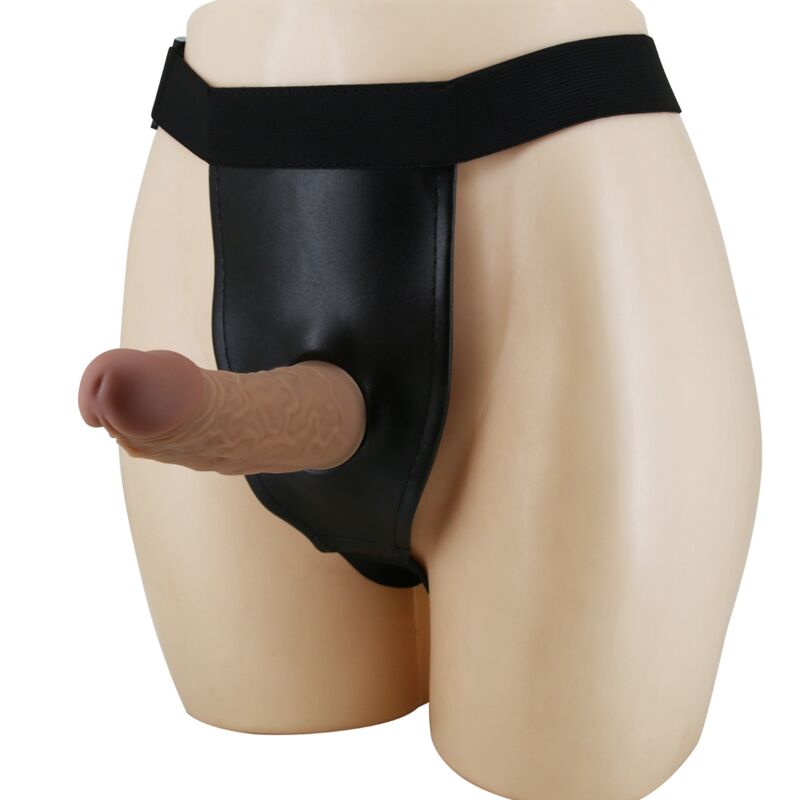 Imbracatura Strapless con Dildo Pretty Love — Silicone