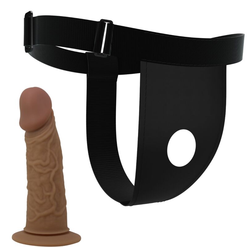 Imbracatura Strapless con Dildo Pretty Love — Silicone
