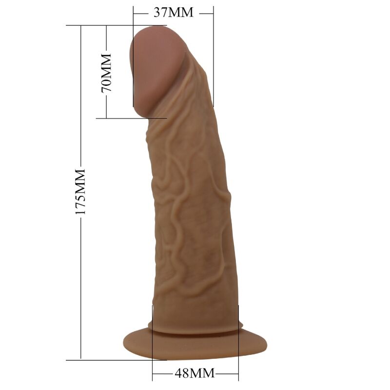 Imbracatura Strapless con Dildo Pretty Love — Silicone