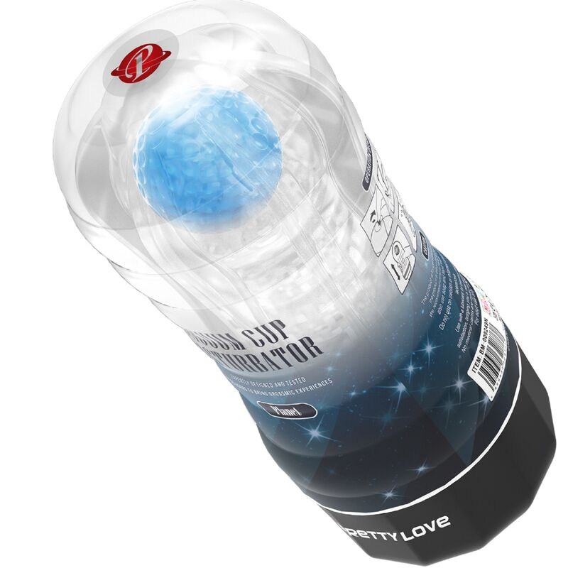 Masturbatore Maschile Pretty Love Planet Blue — Tazza Rotante