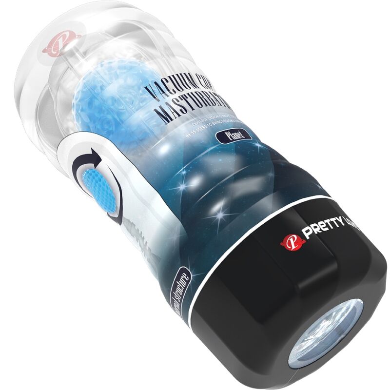 Masturbatore Maschile Pretty Love Planet Blue — Tazza Rotante
