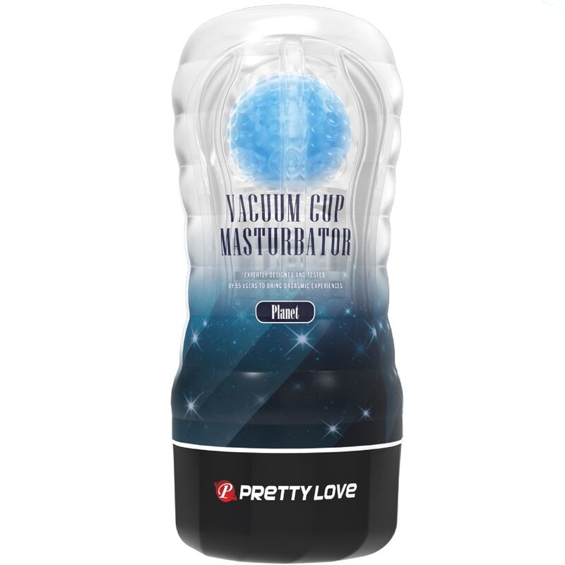 Masturbatore Maschile Pretty Love Planet Blue — Tazza Rotante