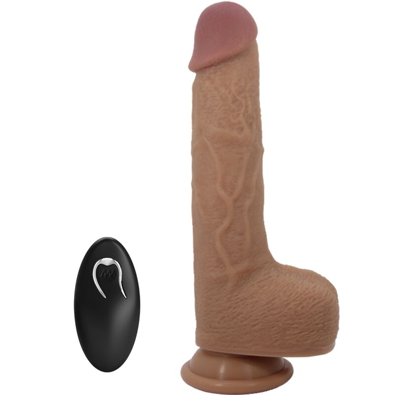 Dildo Realistico Vibrante con Spinta Pretty Love Tommy — 22,5 cm