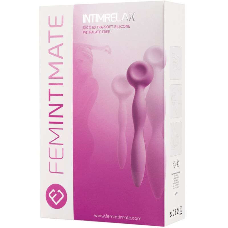 Set Dilatatori Vaginali Femintimate Intimrelax — 3 Misure