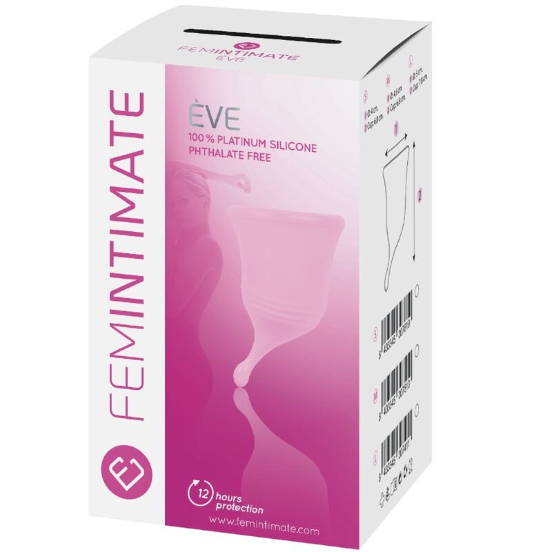 Coppetta Mestruale in Silicone Femintimate Eve Cup — Taglia S