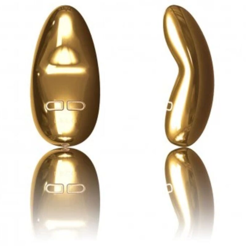 Vibratore Clitoride in Oro 18K Lelo Yva — Mini Vibratore Metallo