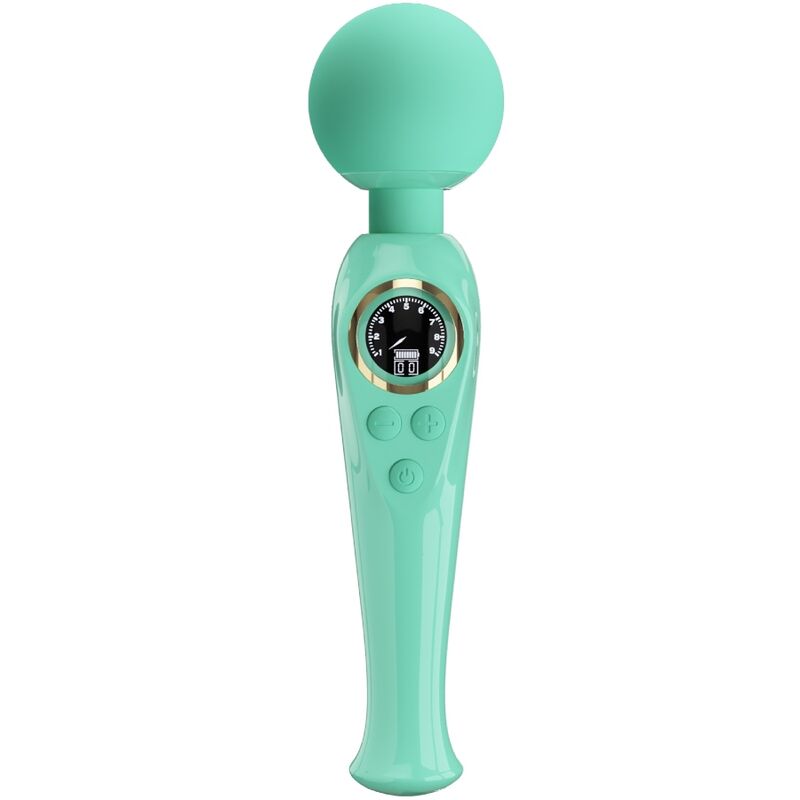 Vibratore Wand Pretty Love Skyler — 10 Modalità, Verde