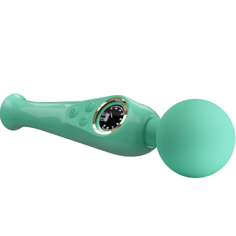 Vibratore Wand Pretty Love Skyler — 10 Modalità, Verde