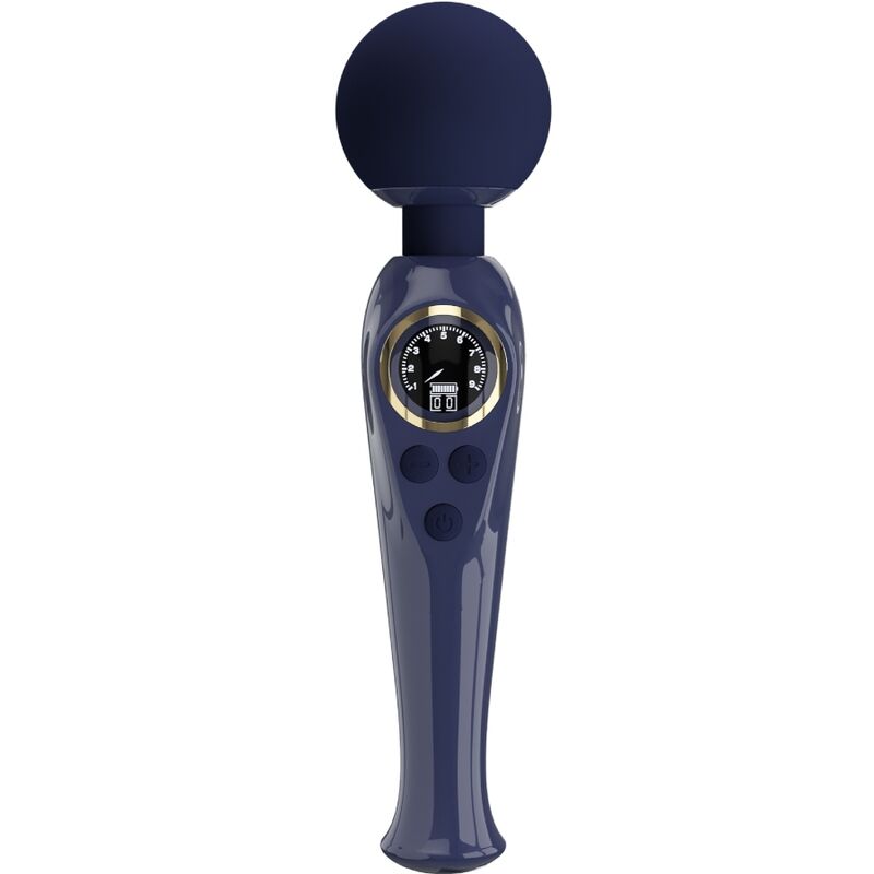 Vibratore Wand Pretty Love Skyler — 10 Modalità, Blu