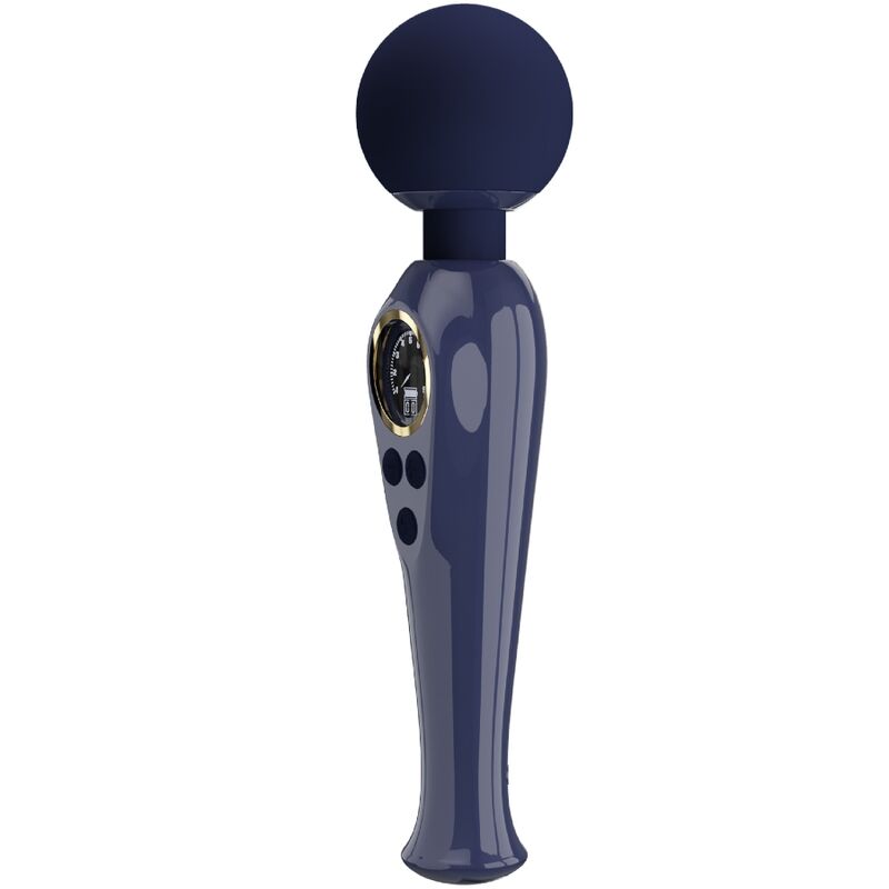 Vibratore Wand Pretty Love Skyler — 10 Modalità, Blu