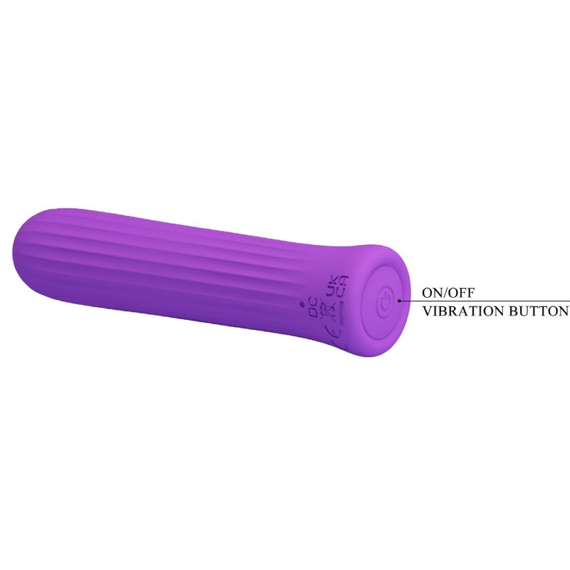 Vibratore Bullet Pretty Love Blanche — Silicone, 12 Modalità