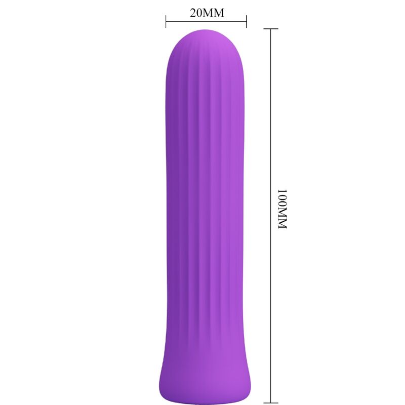 Vibratore Bullet Pretty Love Blanche — Silicone, 12 Modalità