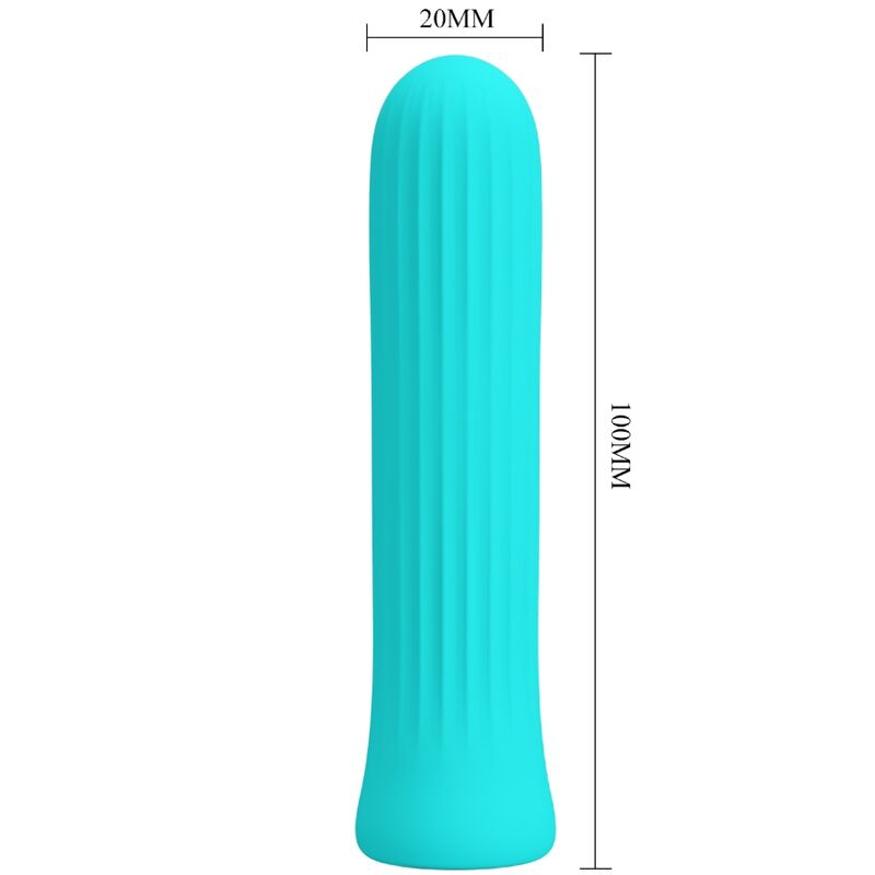 Vibratore Bullet Ricaricabile Pretty Love Blanche — 12 Modalità