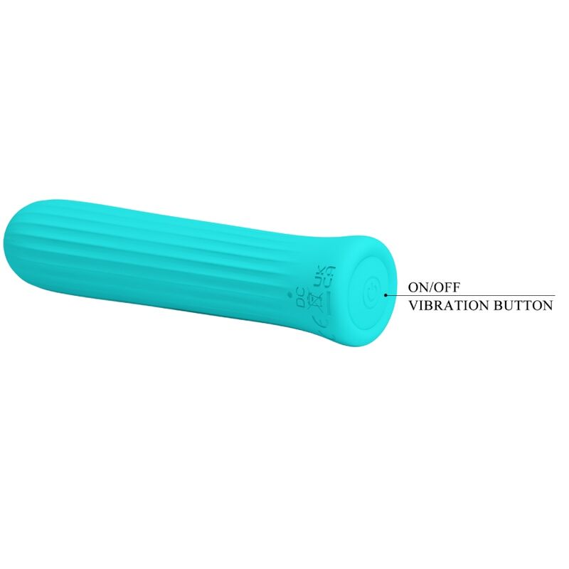 Vibratore Bullet Ricaricabile Pretty Love Blanche — 12 Modalità