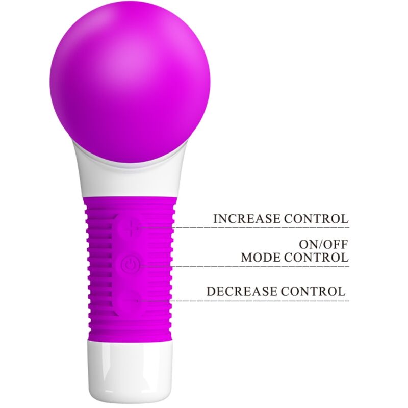 Vibratore Wand Ricaricabile Pretty Love Magic Gun — 7 Funzioni