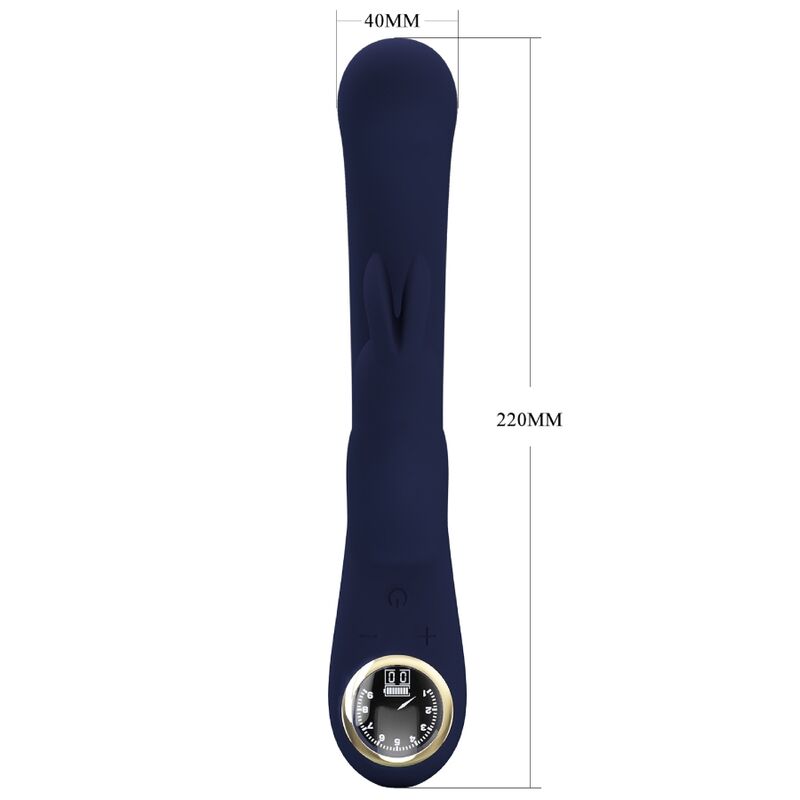 Vibratore Rabbit Punto G Pretty Love Lamar — Blu