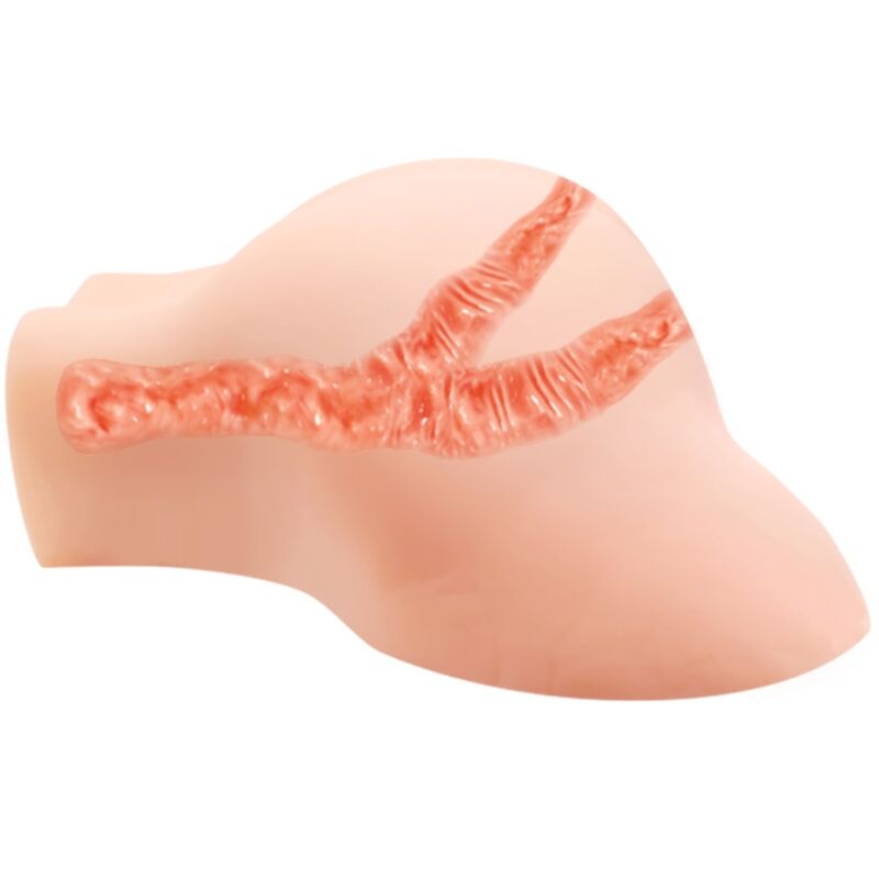Masturbatore Maschile Realistico Crazy Bull — Vagina e Ano Vibrante