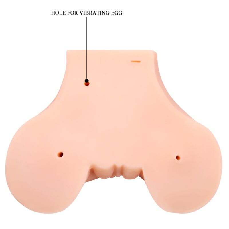 Masturbatore Maschile Realistico Crazy Bull — Vagina e Ano Vibrante