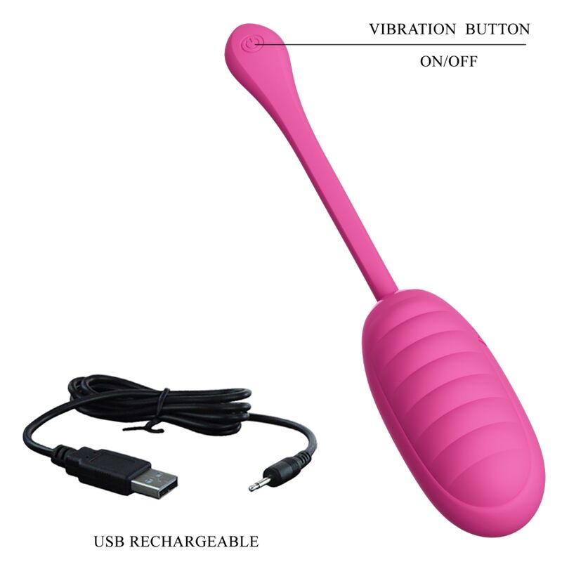 Uovo Vibrante con App Pretty Love Catalina — 12 Modalità, Rosa
