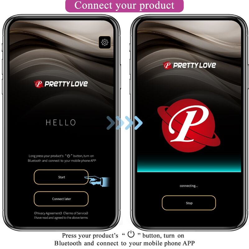 Uovo Vibrante con App Pretty Love Catalina — 12 Modalità, Rosa