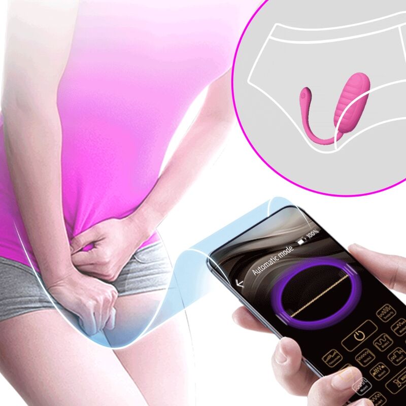 Uovo Vibrante con App Pretty Love Catalina — 12 Modalità, Rosa