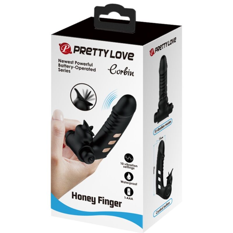 Vibratore per Dita Pretty Love Corbin — Stimolatore Clitoride