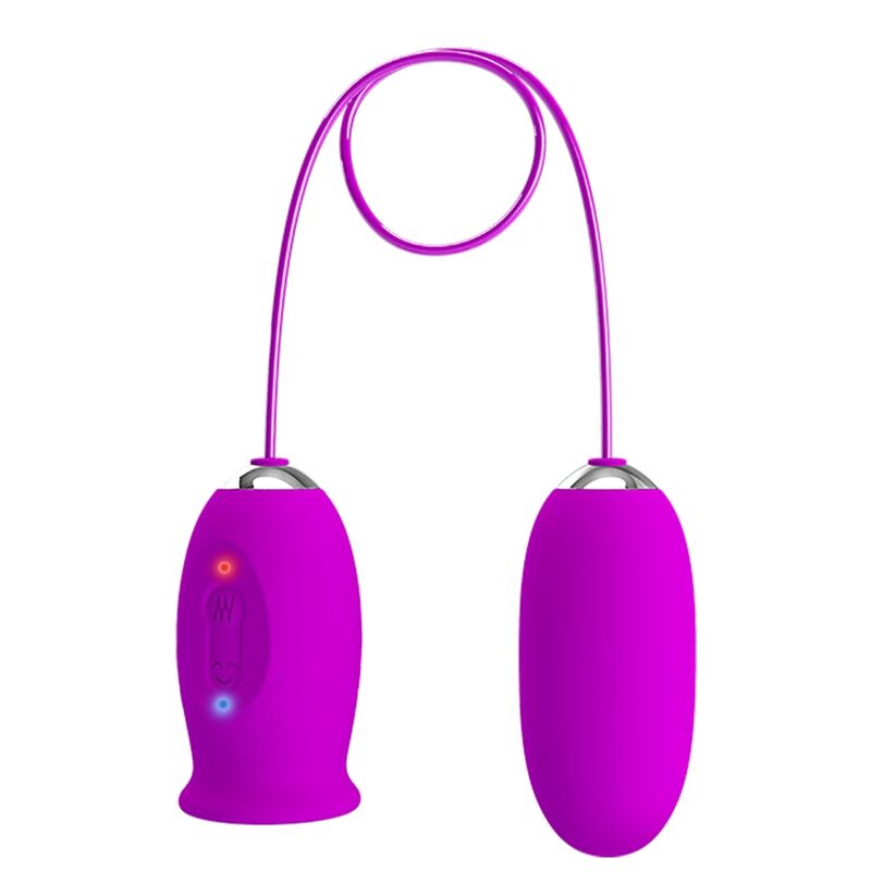 Uovo Vibrante con Leccatura Pretty Love Daisy Dual — 12 Modalità