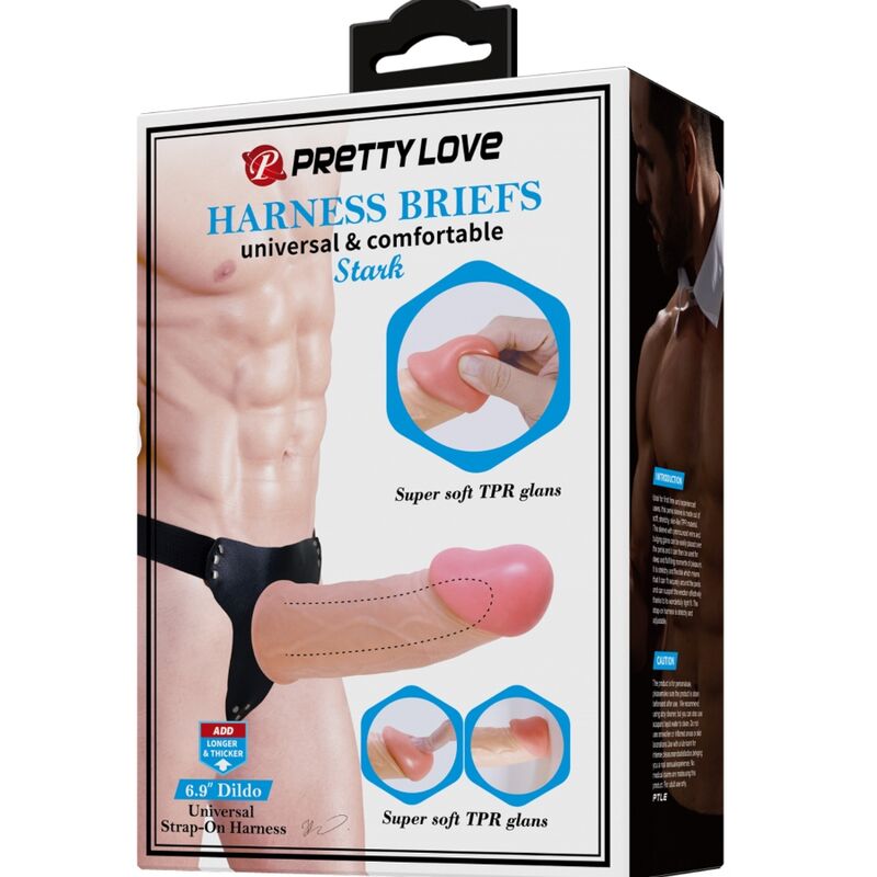 Imbracatura Strapless Pretty Love Stark — Dildo Cavo, TPR